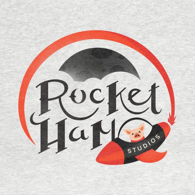 Rocket Ham Circle Logo (No Outline) by RocketHamStudios